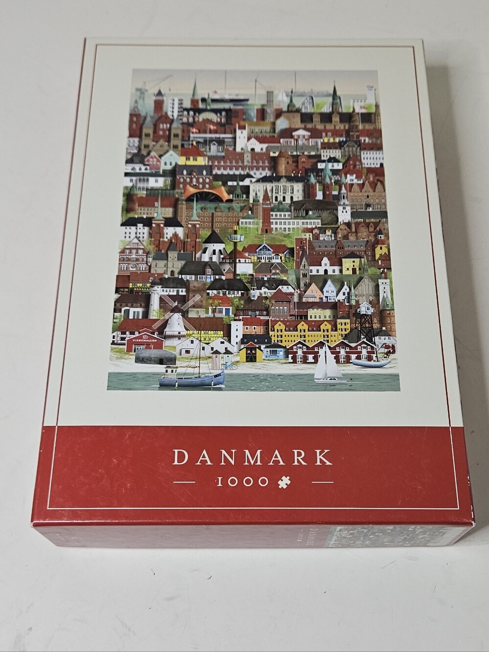 Martin Schwartz Danmark 1000 Puzzle Denmark 1000 Pieces
